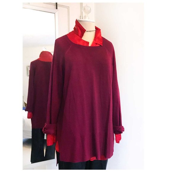 [ CUPIO ] Pull Over Raglan Sweater - Picture 2 of 9